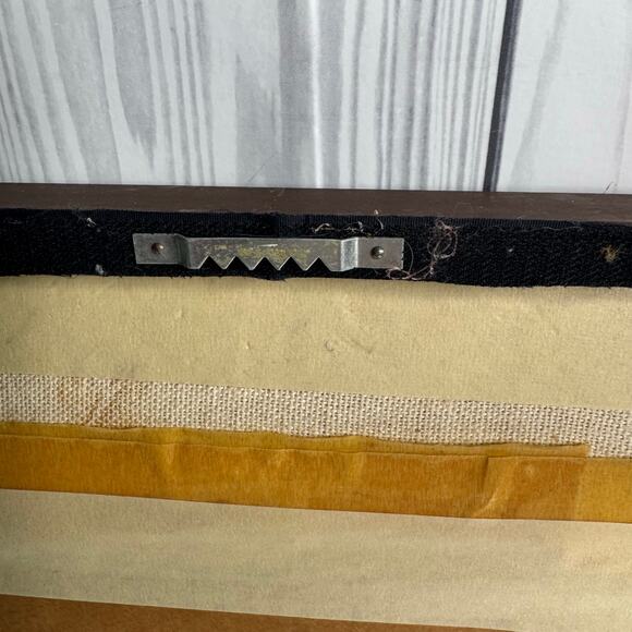 1980s Framed Vintage Dimensions Crewel Victorian Street Charles Wysocki 17x20 - Picture 10 of 12